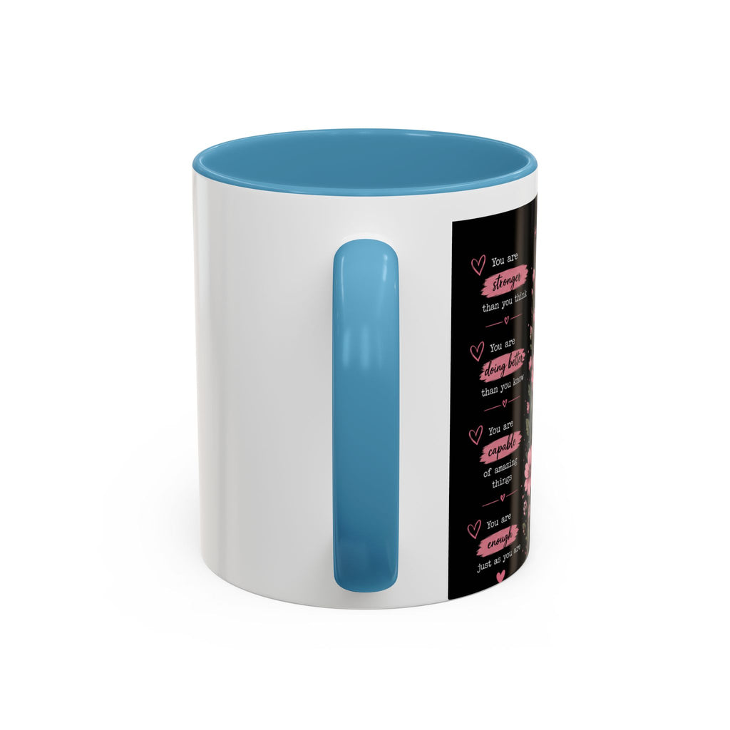 Mother’s Day Memorial Coffee Mug – 'Mama You Are' Sympathy Floral Accent Mug (11/15oz)