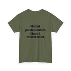 T-Shirt — "Dead Pedophiles Don’t Reoffend" Bold Statement Tee