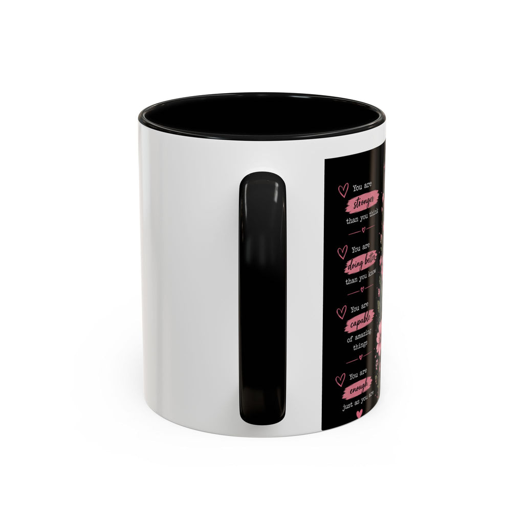 Mother’s Day Memorial Coffee Mug – 'Mama You Are' Sympathy Floral Accent Mug (11/15oz)