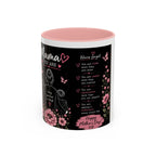 Mother’s Day Memorial Coffee Mug – 'Mama You Are' Sympathy Floral Accent Mug (11/15oz)