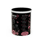 Mother’s Day Memorial Coffee Mug – 'Mama You Are' Sympathy Floral Accent Mug (11/15oz)