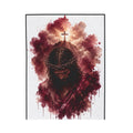 Religious Jesus Crown of Thorns Velveteen Plush Blanket