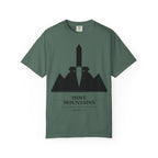 Move Mountains T‑Shirt — Minimal Sword & Mountain Graphic Inspirational Tee