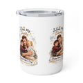 Insulated Mug — "I Love My Daddy" Father's Day Photo Coffee Tumbler, 10oz