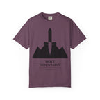 Move Mountains T‑Shirt — Minimal Sword & Mountain Graphic Inspirational Tee