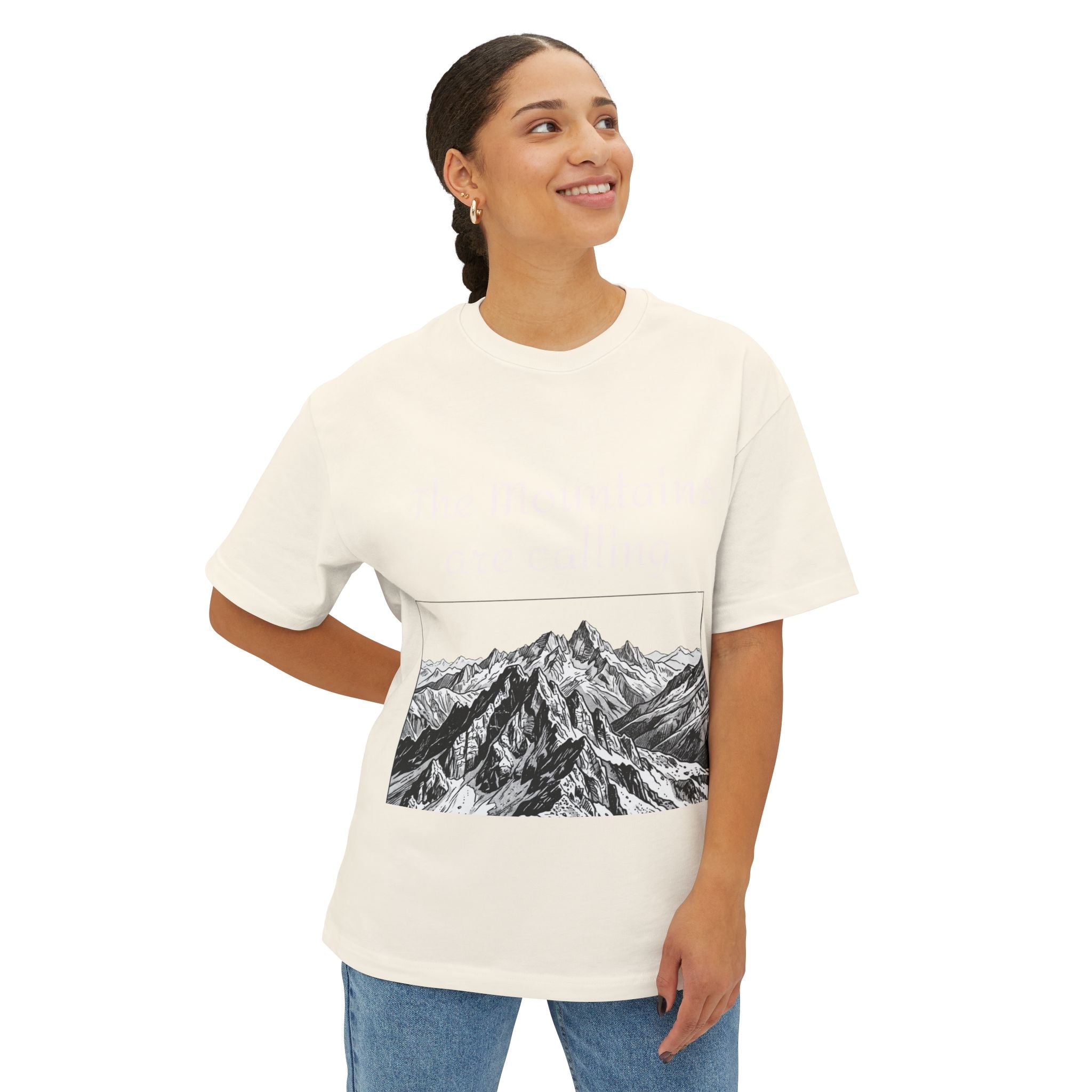 Unisex Oversized Boxy Tee