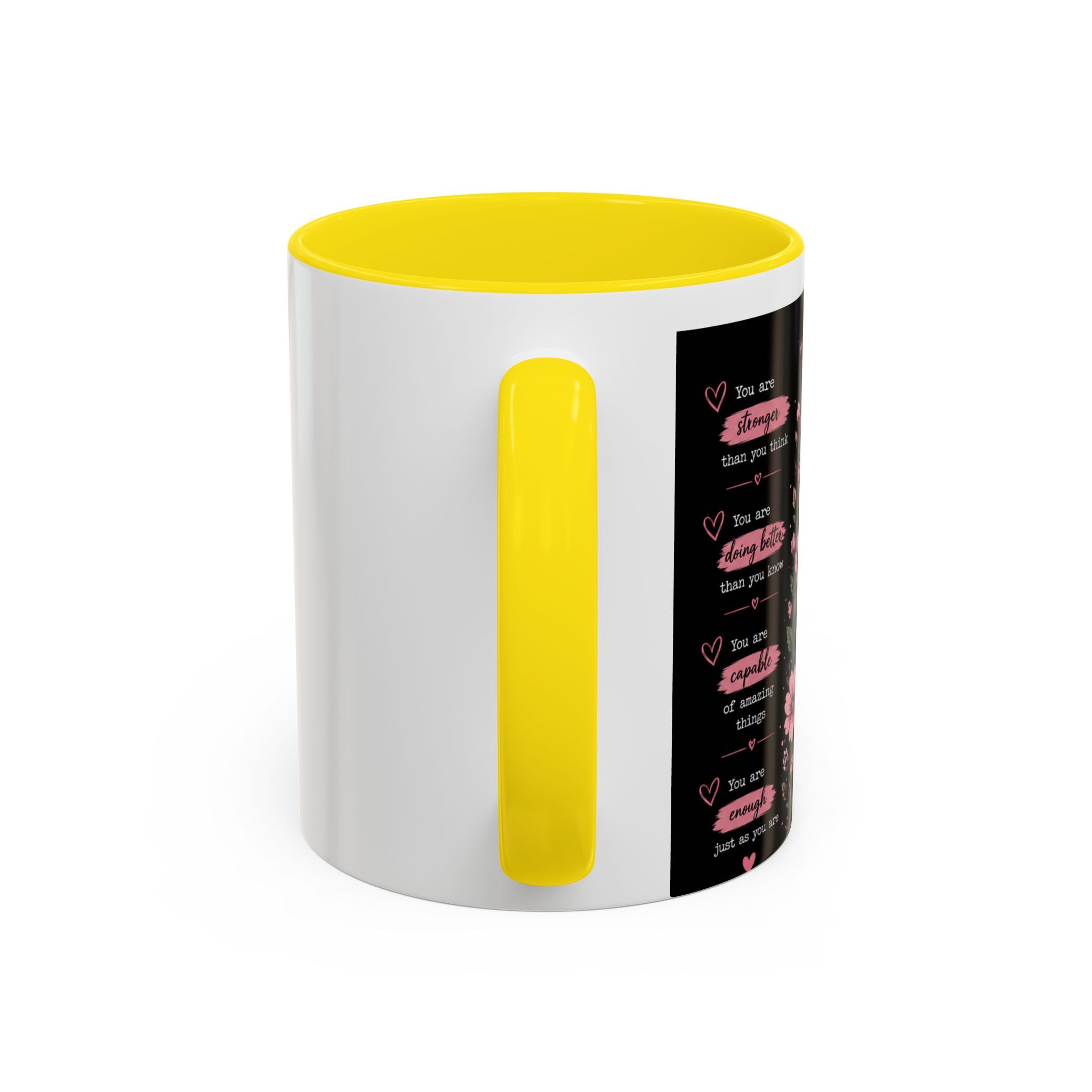 Mother’s Day Memorial Coffee Mug – 'Mama You Are' Sympathy Floral Accent Mug (11/15oz)