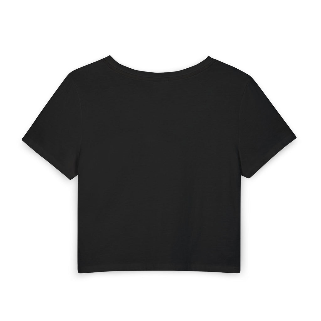 Christian Jesus Portrait Baby Tee – Crown of Thorns Inspirational Crop Top