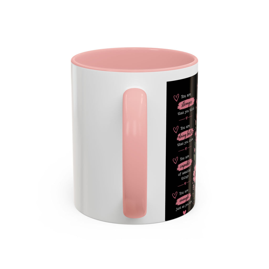 Mother’s Day Memorial Coffee Mug – 'Mama You Are' Sympathy Floral Accent Mug (11/15oz)