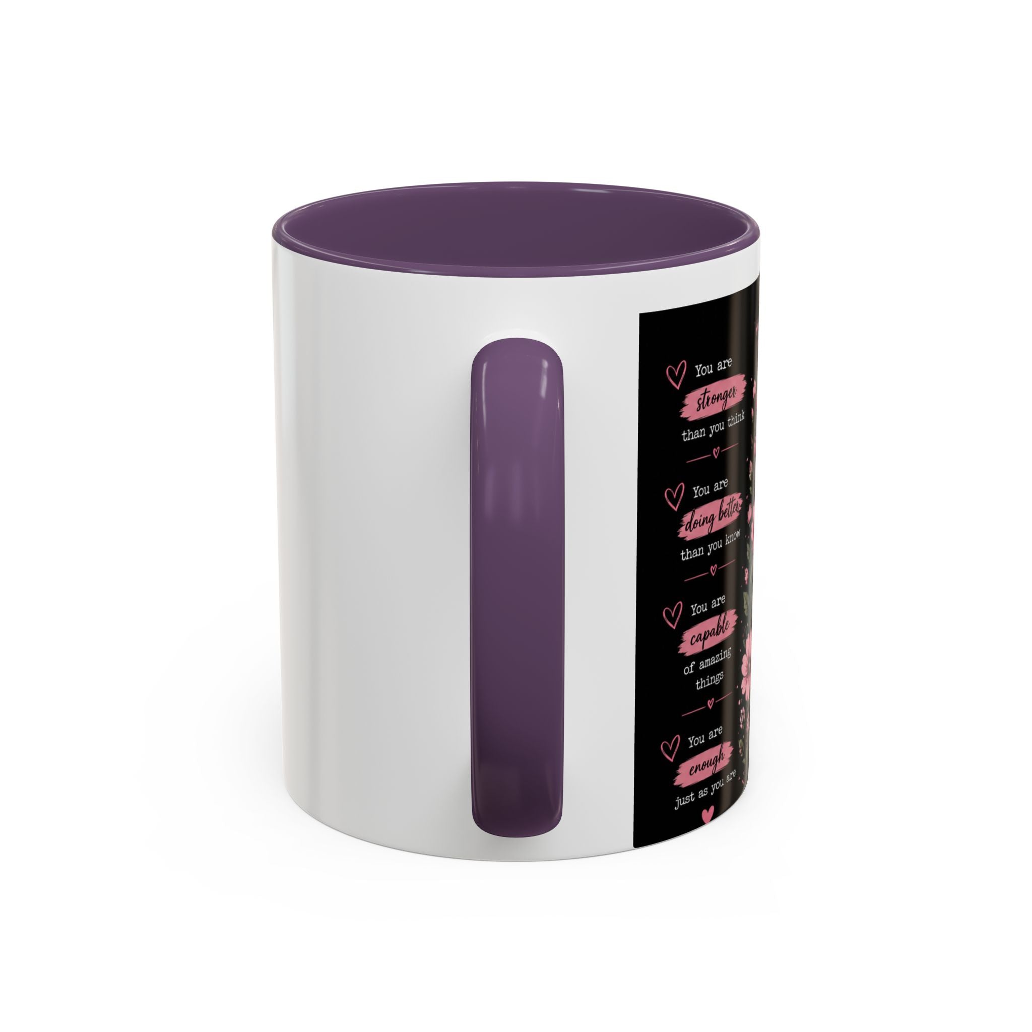 Mother’s Day Memorial Coffee Mug – 'Mama You Are' Sympathy Floral Accent Mug (11/15oz)