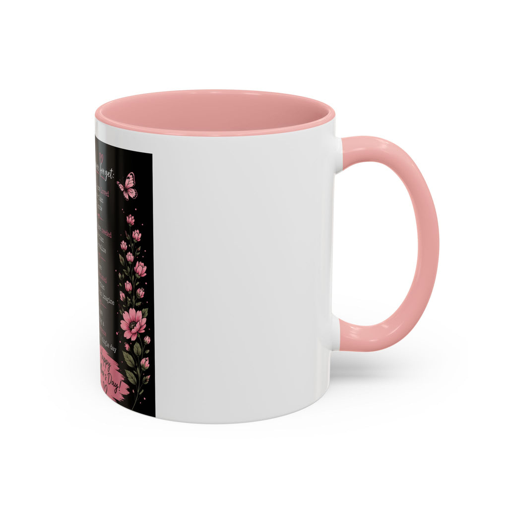Mother’s Day Memorial Coffee Mug – 'Mama You Are' Sympathy Floral Accent Mug (11/15oz)