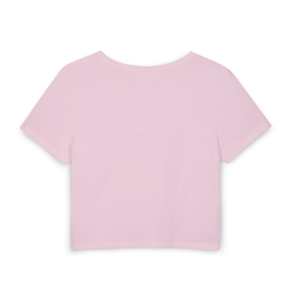 Christian Jesus Portrait Baby Tee – Crown of Thorns Inspirational Crop Top