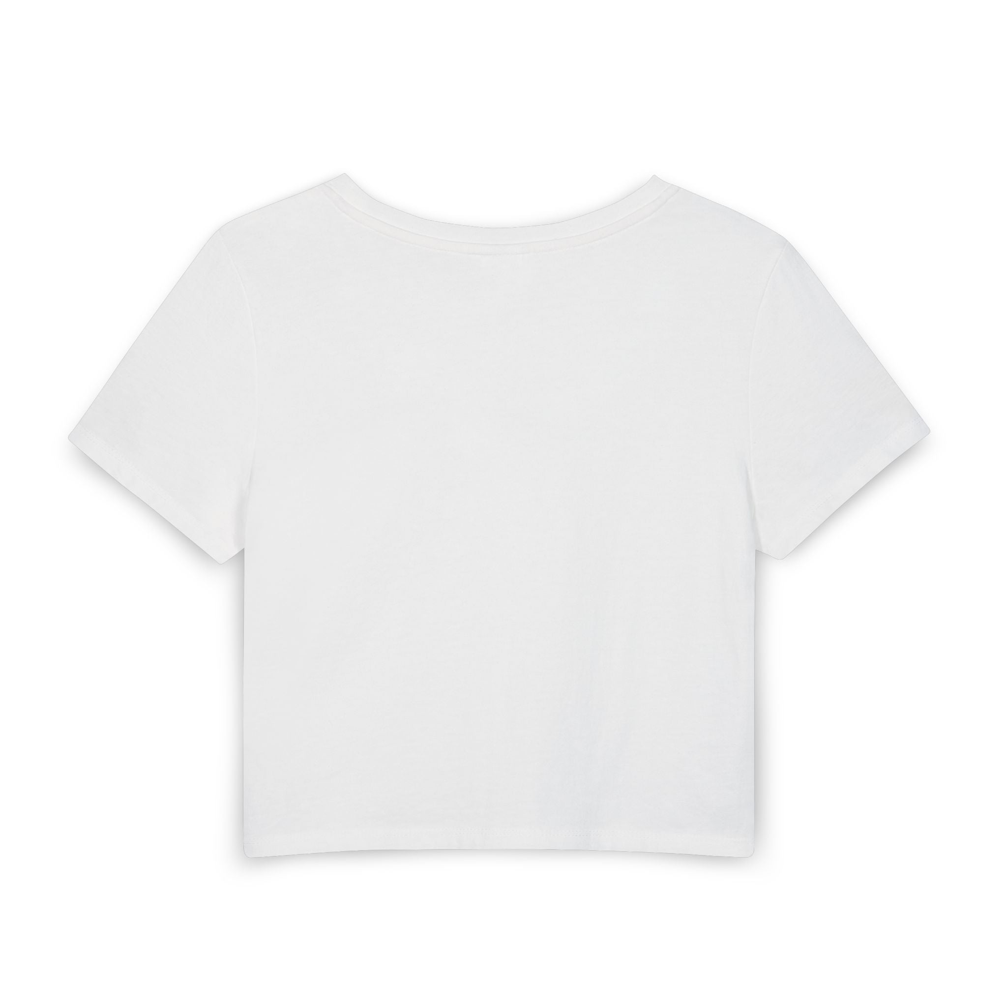 Christian Jesus Portrait Baby Tee – Crown of Thorns Inspirational Crop Top